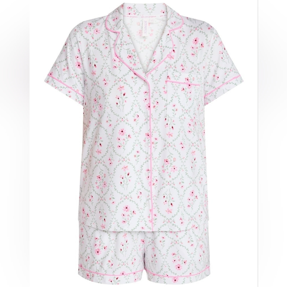 Floral Print Women's Pajama Set